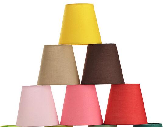 colorful fabric mini lamp shades from China lamp shade materials supplier and maker